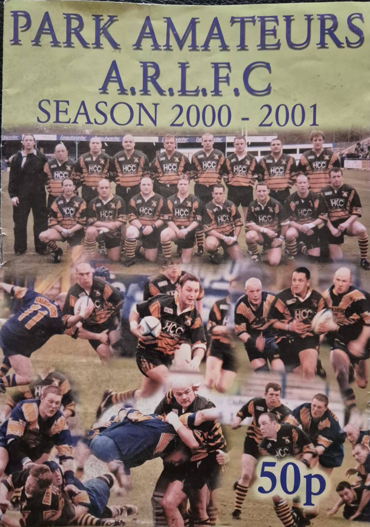 Park Amateurs programme 2000