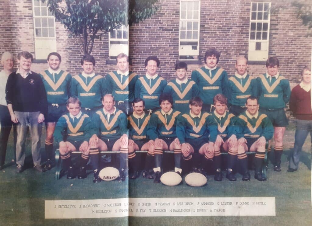 Park Amateurs team photo 1986-7