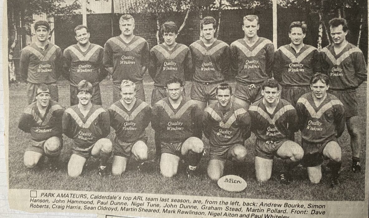 Park Amateurs team photo Courier