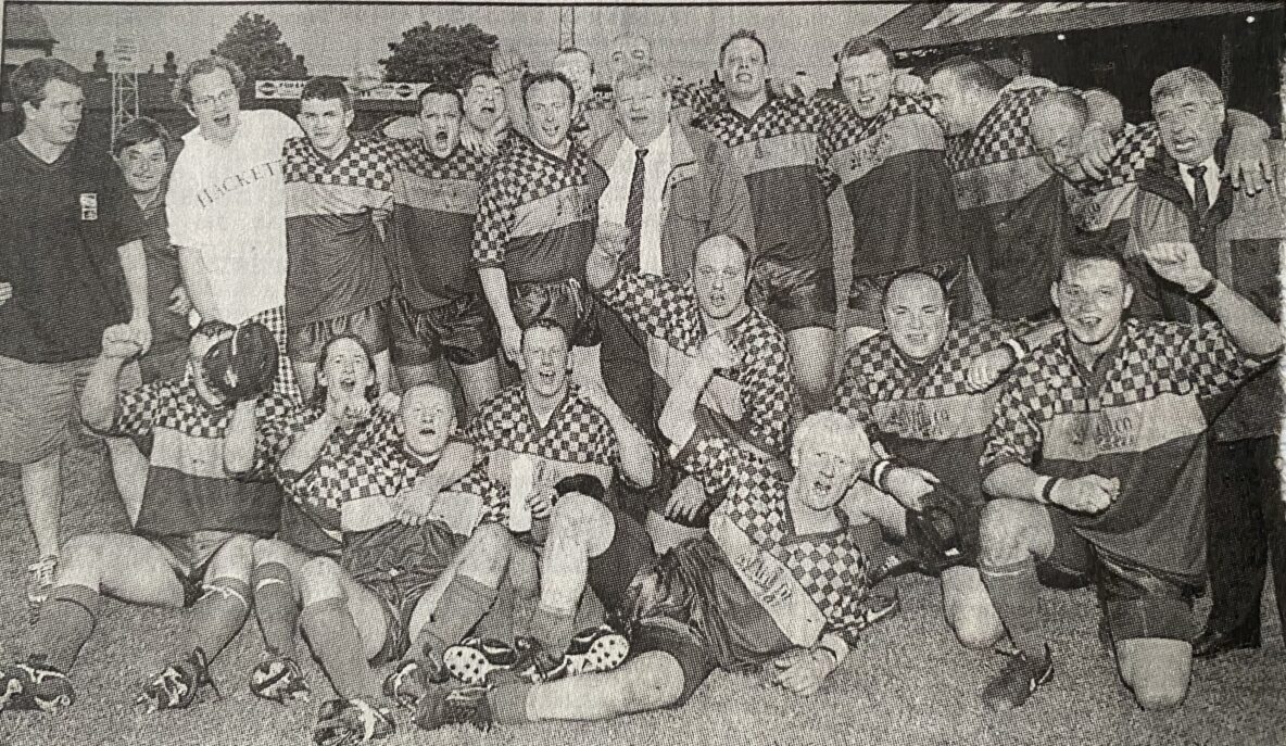 Park team photo winning May 1998