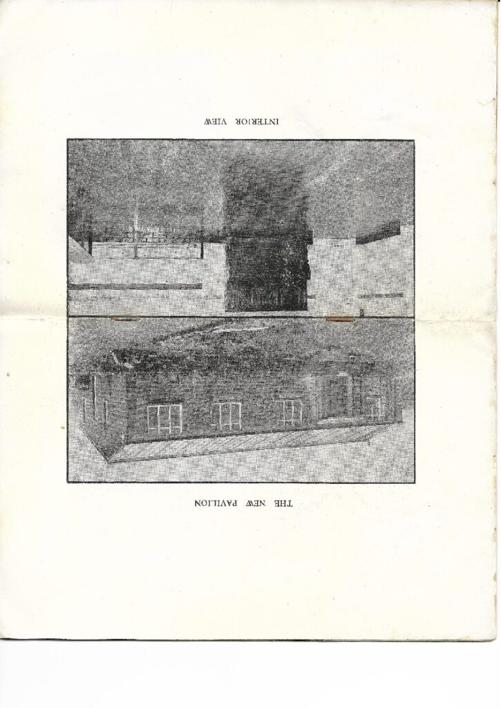 Pics from Official opening programme for Greetland pavillion  1950s 600dpi
