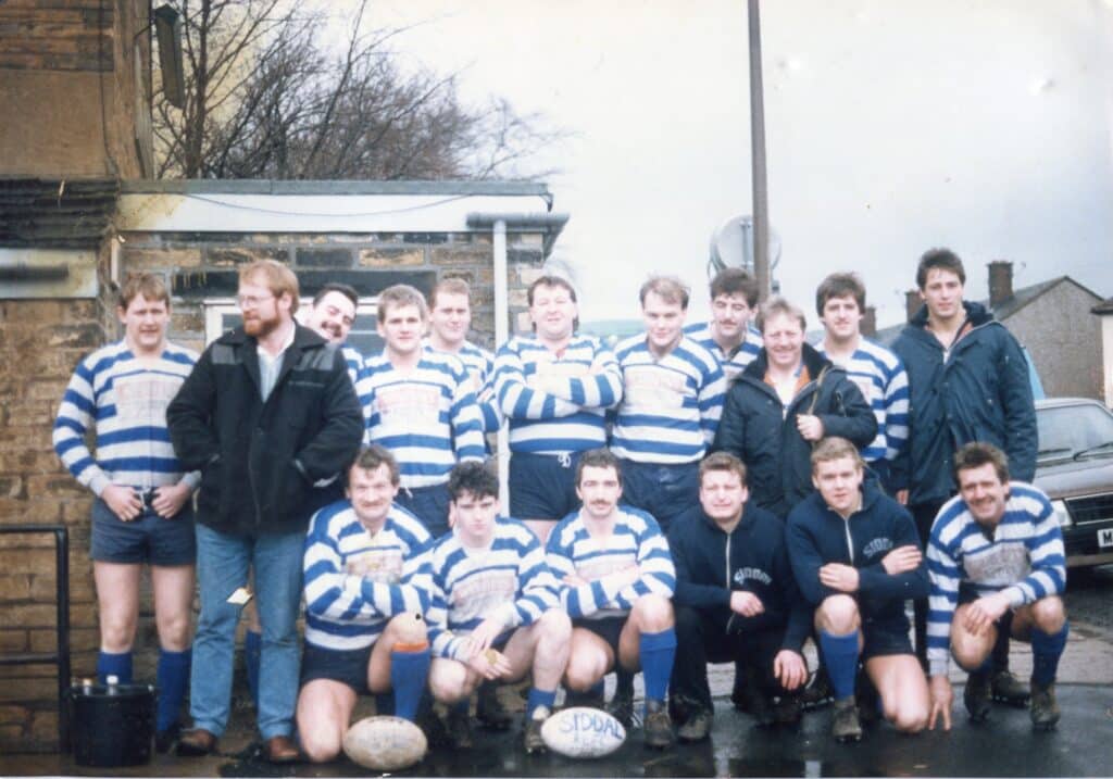 Siddal outside old clubhouse 1980s (8)
