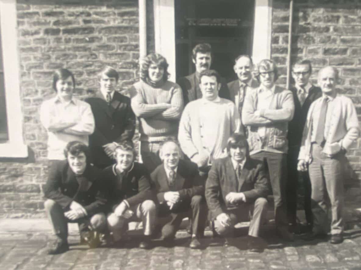 St Marys committee outside the Millers