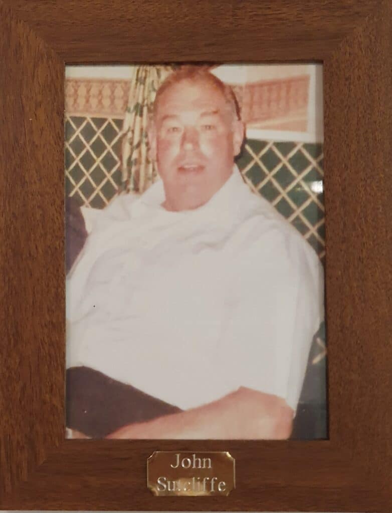 Stainland Stags  President John Sutcliffe