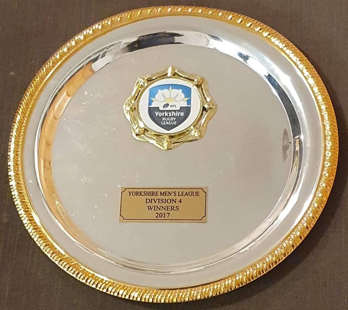 Stainland Stags 2014 YML Div 4 Winners Salver