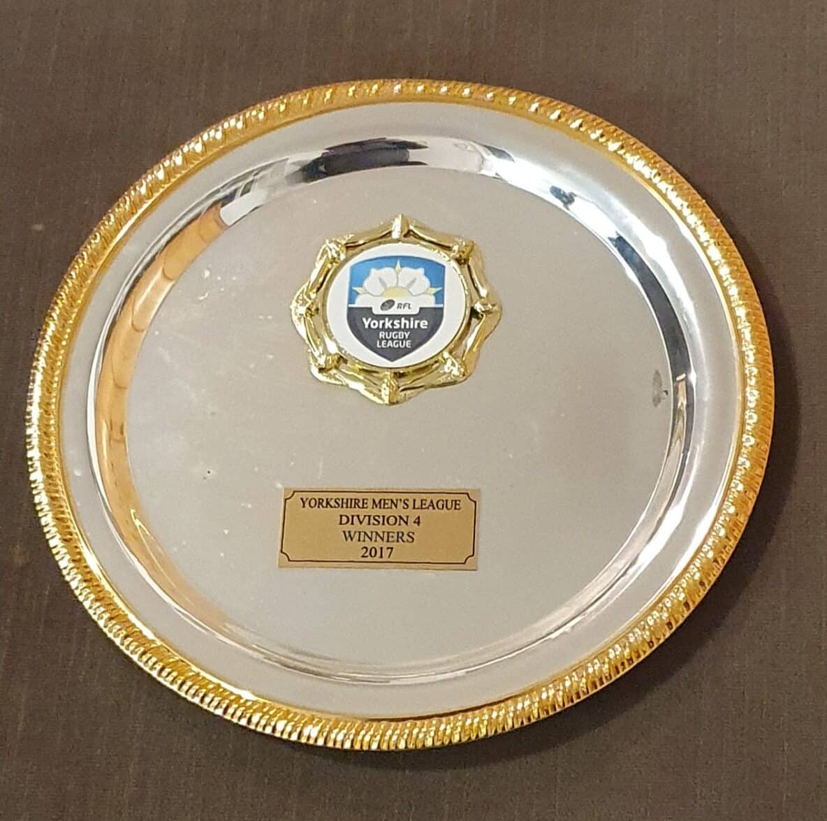 Stainland Stags YML Division 4 winners salver 2017