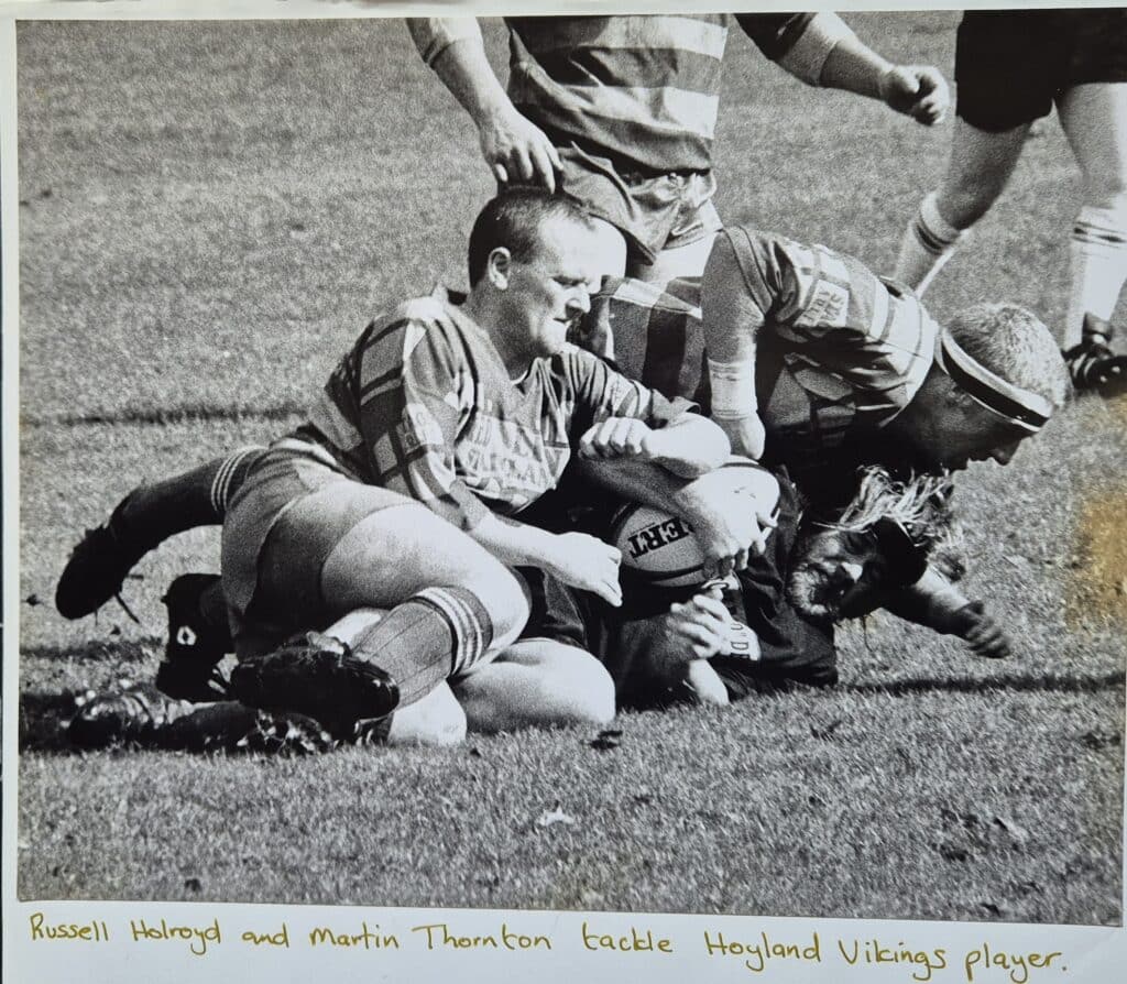 Stainland Stags action shot