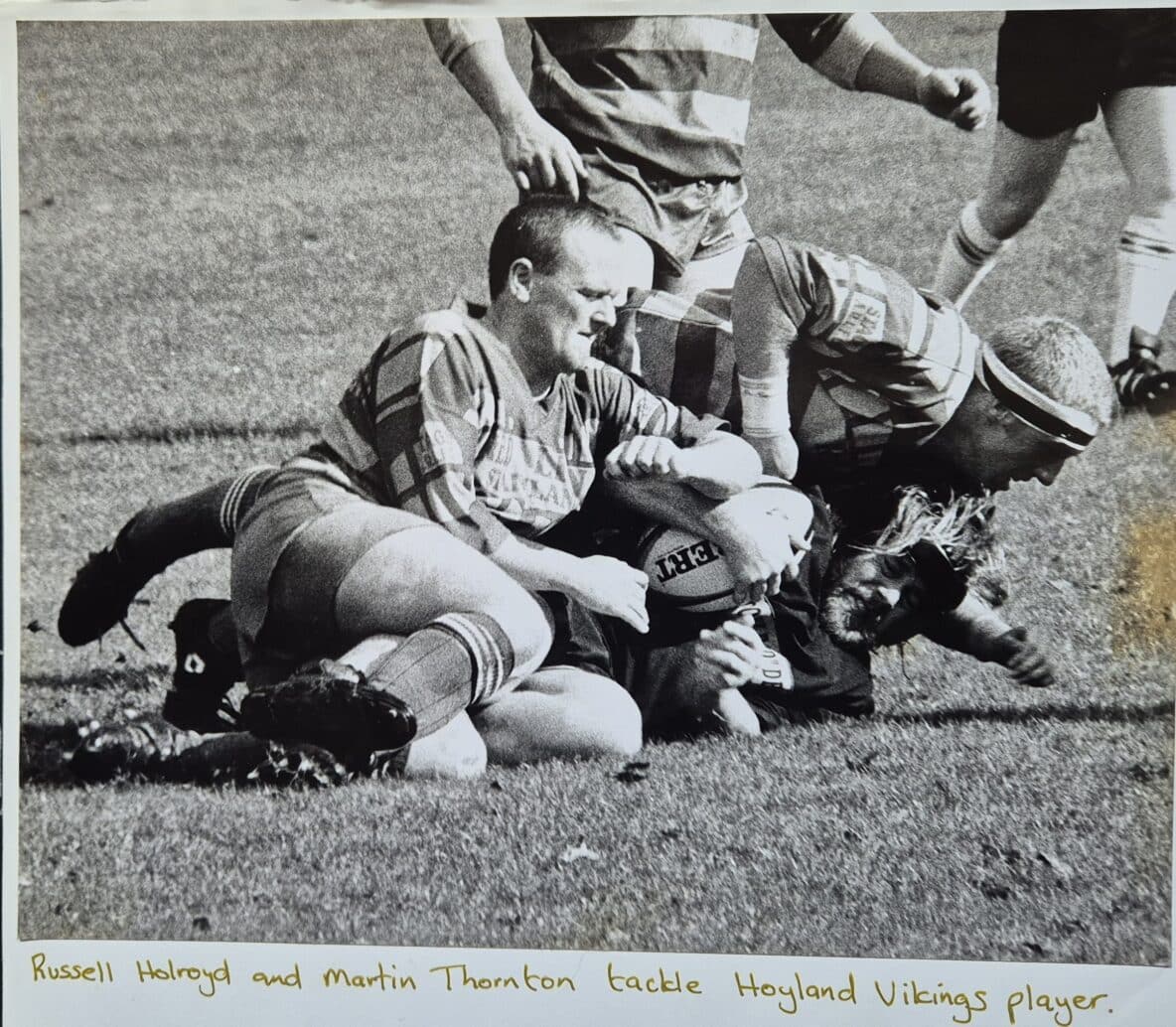 Stainland Stags action shot