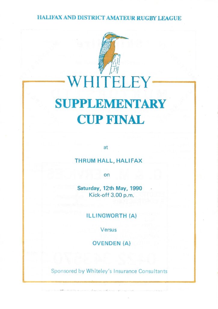 Supp 1990 Illingworth A Ovenden A prog teams