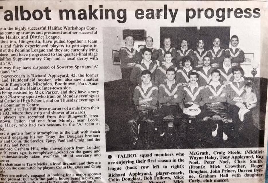 Talbot Inn Courier report