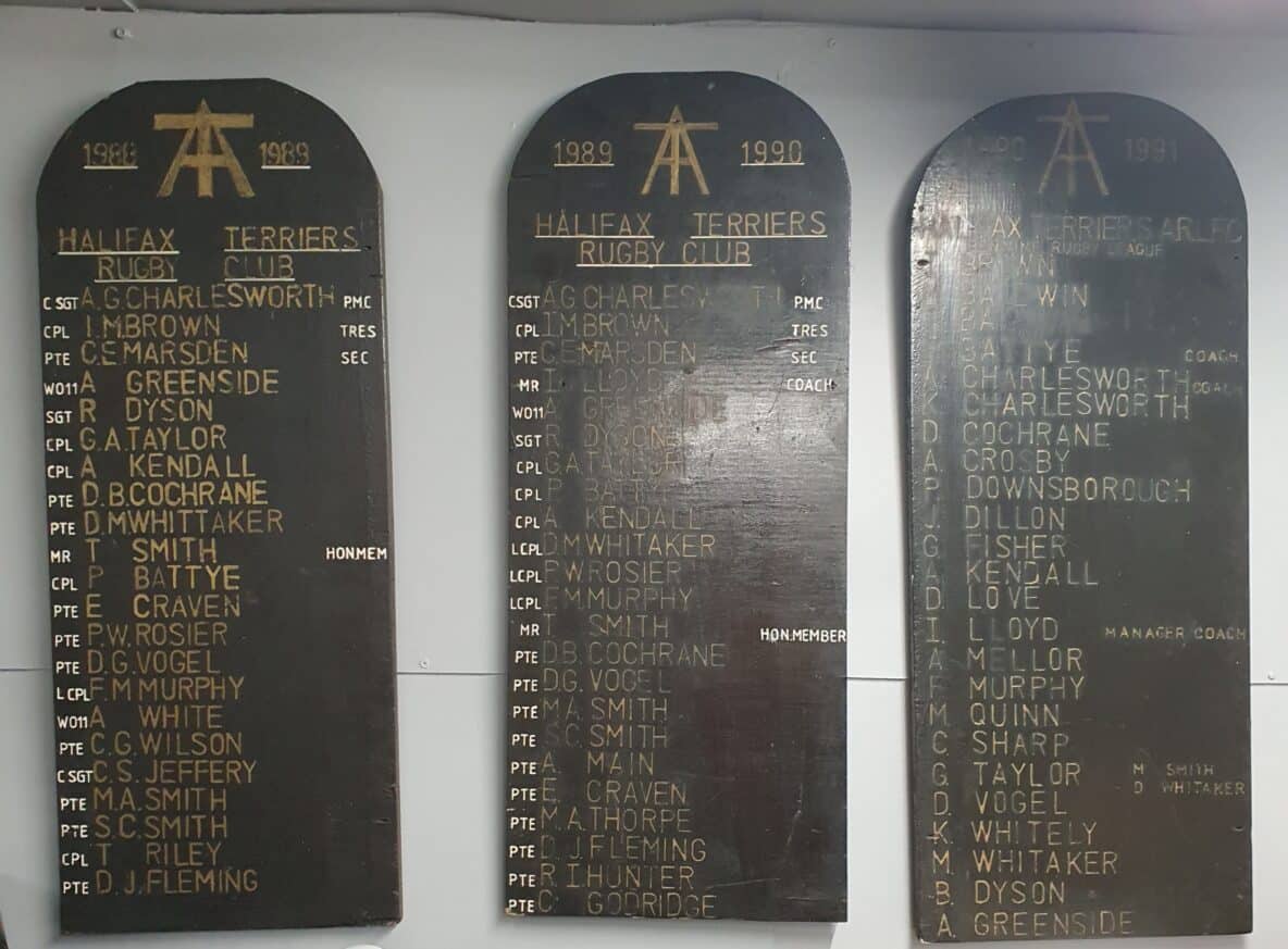 Terriers player boards