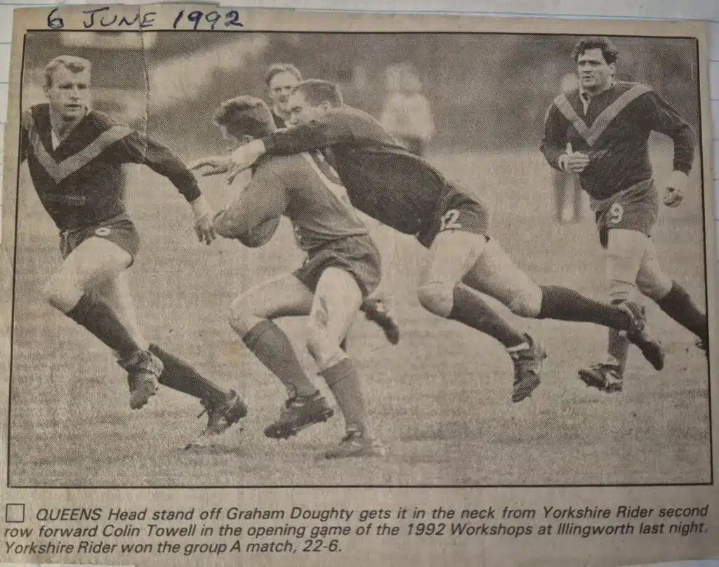 Workshops 1992 Queens Head v Yorkshire Rider