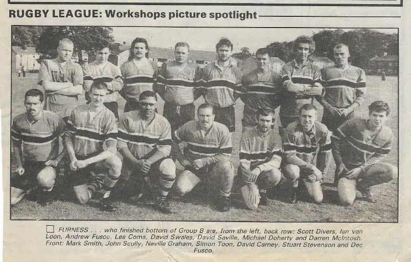 Workshops Furness team photo