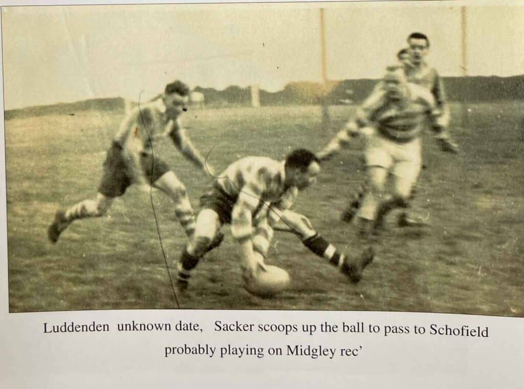 image0Luddenden Sacker scoops up the ball